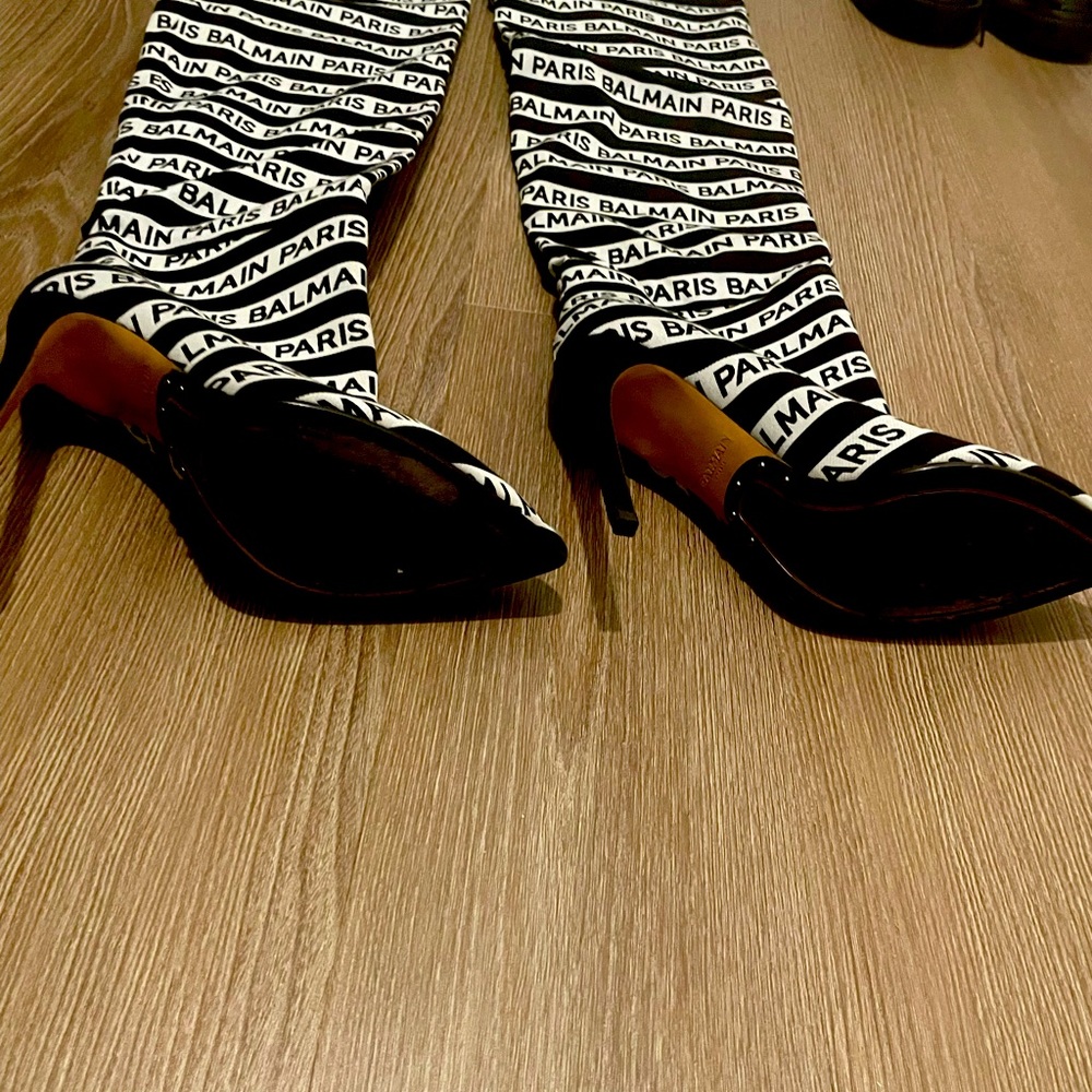 Balmain Janis over the knee boots - Picture 4 of 5